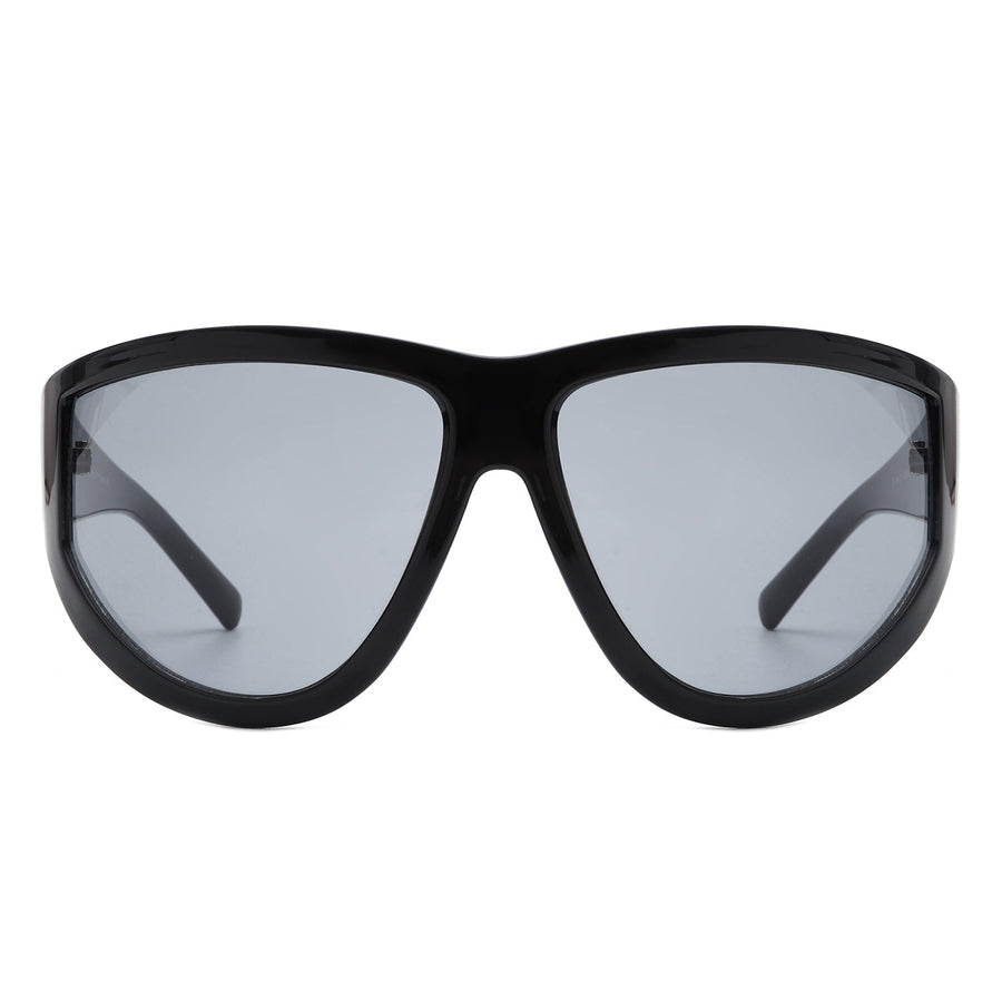 Xara - Oversized Chunky High Fashion Sunglasses- 6 Colors