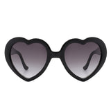 Glowlily - Playful Mod Clout Heart Shaped Sunglasses- 4 Colors