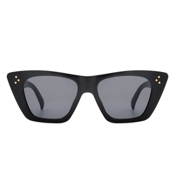 Lightnin - Women Retro Cat Eye Fashion Square Sunglasses