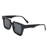 Xeno Flat Top Geometric Square Fashion Sunglasses- 6 Colors