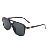 Skyhavoc Retro Square Brow-Bar Aviator Sunglasses- 6 Colors
