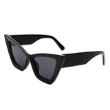 Stardaze Retro Square High-Pointed Cat-Eye Sunglasses- 7 Colors