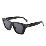 Lightnin Retro Cat-Eye Square Fashion Sunglasses- 6 Colors