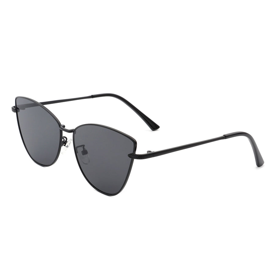 Aurorion Oversized Large Retro Cat-Eye Fashion Sunglasses- 6 Colors
