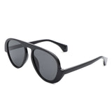 Twinklez Futuristic Chunky Aviator Fashion Sunglasses- 7 Colors