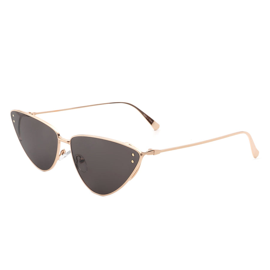 Windflow Retro Tinted Flat Lens Cat-Eye Sunglasses- 5 Colors