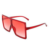 Amarylla- Square Oversized Flat Top Sunglasses- 6 Colors