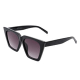 Flarebit - Women Cat-Eye Retro Oversized Square Sunglasses- 5 Colors