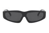 Odessa | Retro Thick Rectangle Sunglasses- 4 Colors