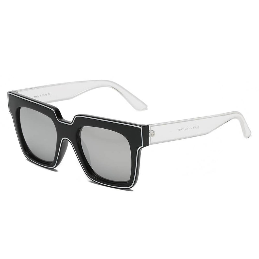CAMDEN | Women Retro Square Oversized Sunglasses- 2 Colors