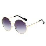 HERMISTON - Classic Circle Tinted Fashion Round Sunglasses