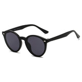 CROSBY - Retro Round Horn Rimmed Sunglasses- 4 Colors
