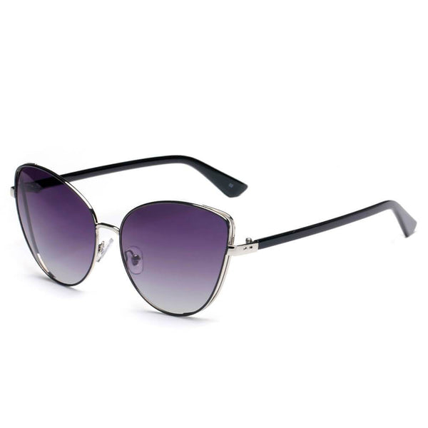 KAPOLEI | Luxury Rimless Look Halo Cat-Eye Fashion Sunglasses- 2 Colors