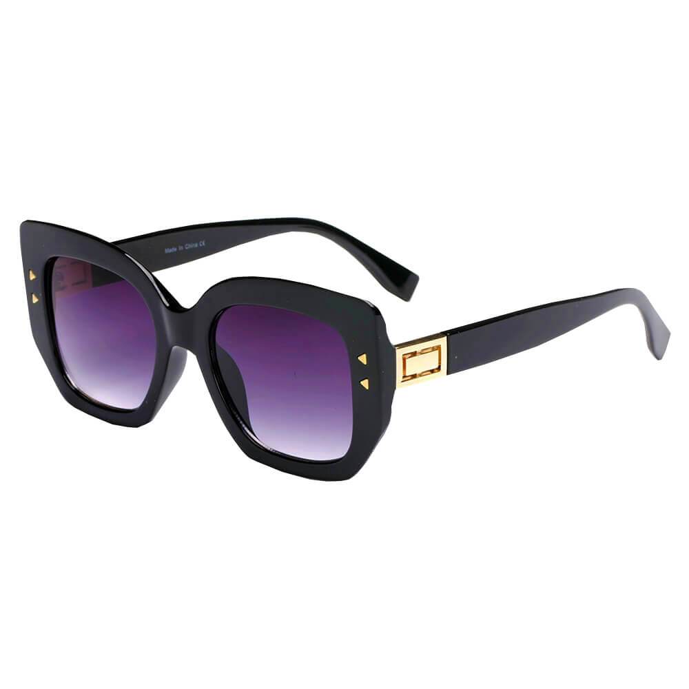NASHUA | Women Designer Square Feline Cat Eye Fashion Sunglasses