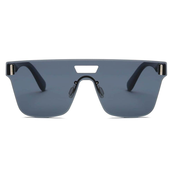 DEVON | Unisex Retro Square Mirrored Sunglasses