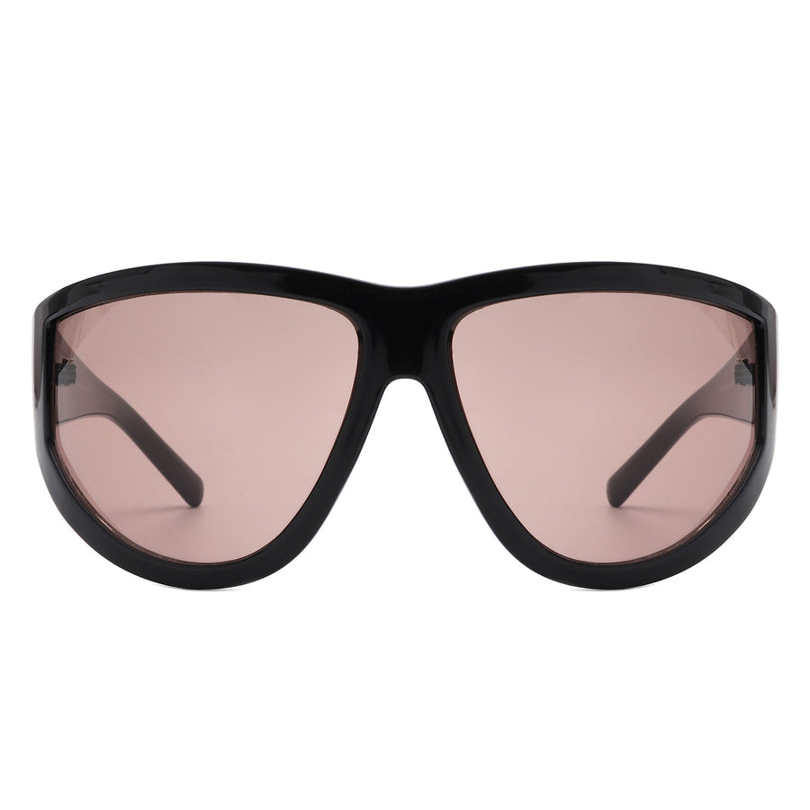 Xara - Oversized Chunky High Fashion Sunglasses- 6 Colors