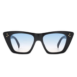 Lightnin Retro Cat-Eye Square Fashion Sunglasses- 6 Colors