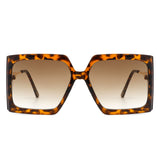 Yellowra Oversized Retro Square Large Fashion Sunglasses- 6 Colors