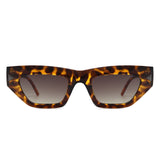 Oceanlux - Retro Chic Cat Eye Chunky Square Women's Sunglasses