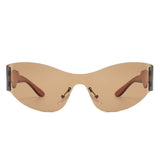 Galadriel - Futuristic Mirrored Cyberpunk Sport Sunglasses