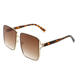 Evangely Classic Square Tinted Oversized Sunglasses- 7 Colors