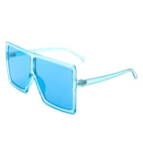 Amarylla- Square Oversized Flat Top Sunglasses- 6 Colors