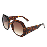 Diamorex Retro Polygon Round Fashion Sunglasses- 6 Colors
