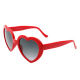 Glowlily - Playful Mod Clout Heart Shaped Sunglasses- 4 Colors