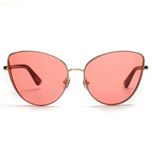 KAPOLEI | Luxury Rimless Look Halo Cat-Eye Fashion Sunglasses- 2 Colors