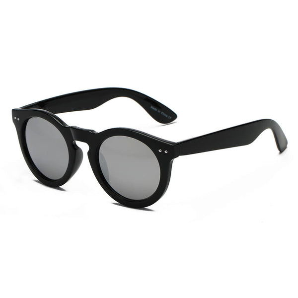 BALA | Retro Round Fashion Circle Sunglasses- Gray