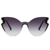 DECATUR | Women Fashion Oversize Cat Eye Sunglasses
