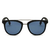 BENTON | Classic Round Brow-Bar Fashion Sunglasses
