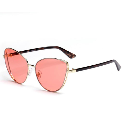 KAPOLEI | Luxury Rimless Look Halo Cat-Eye Fashion Sunglasses- 2 Colors