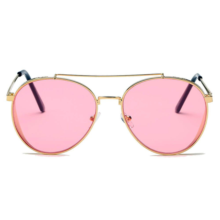 LAREDO - Modern Aviator Brow Bar Aviator Fashion Sunglasses
