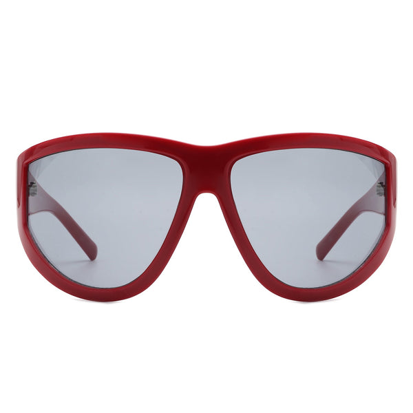 Xara - Oversized Chunky High Fashion Women Sunglasses