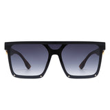 Sunquest Oversized Square Flat Top Sunglasses- 6 Colors