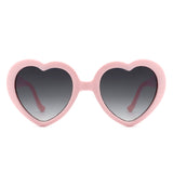 Glowlily - Playful Mod Clout Heart Shaped Sunglasses- 4 Colors