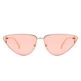 Windflow Retro Tinted Flat Lens Cat-Eye Sunglasses- 5 Colors