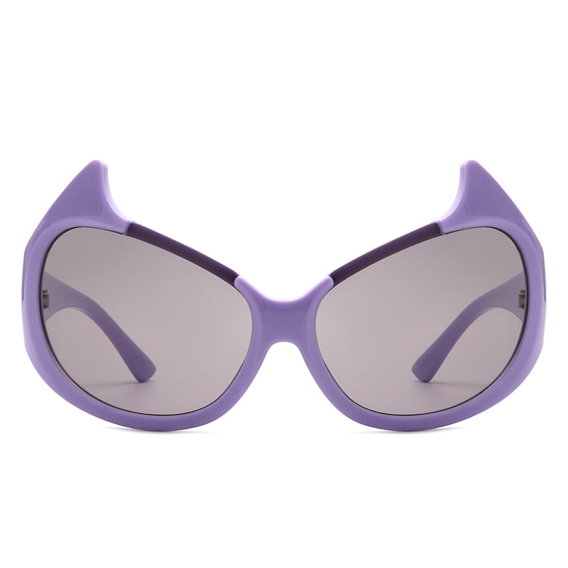 Astra - Y2K Oversized Round Sunglasses- 5 Colors