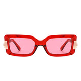 Sylphine - Oversize Sporty Square Chunky Shield Sunglasses