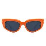 Skylight Chic Chain Link Design Cat-Eye Sunglasses- 7 Colors