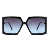 Yellowra Oversized Retro Square Large Fashion Sunglasses- 6 Colors