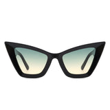 Stardaze Retro Square High-Pointed Cat-Eye Sunglasses- 7 Colors