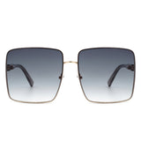 Evangely Classic Square Tinted Oversized Sunglasses- 7 Colors