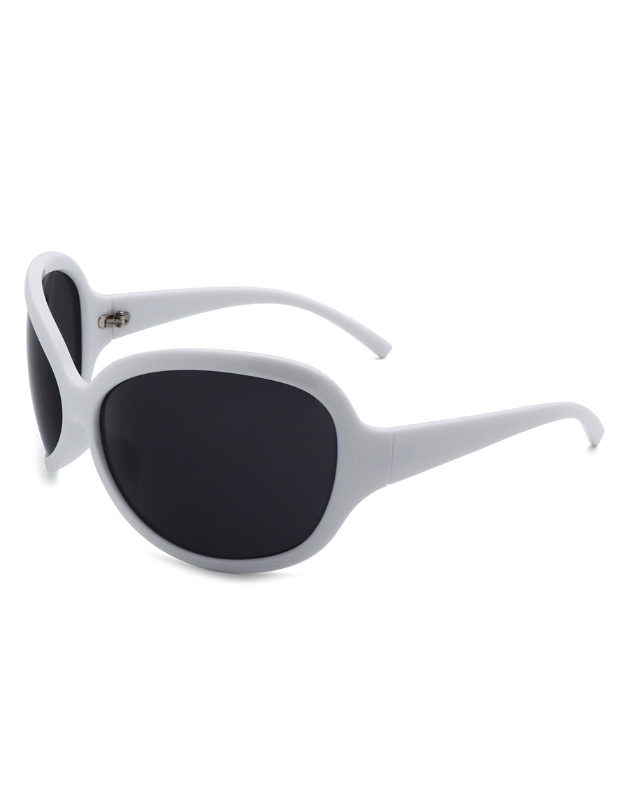 Luna - Oversized Triangle Butterfly Shape Sunglasses- 4 Colors