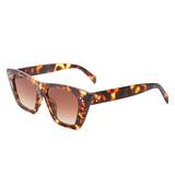 Lightnin Retro Cat-Eye Square Fashion Sunglasses- 6 Colors
