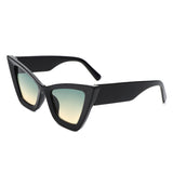 Stardaze Retro Square High-Pointed Cat-Eye Sunglasses- 7 Colors