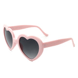 Glowlily - Playful Mod Clout Heart Shaped Sunglasses- 4 Colors