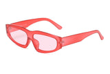 Odessa | Retro Thick Rectangle Sunglasses- 4 Colors