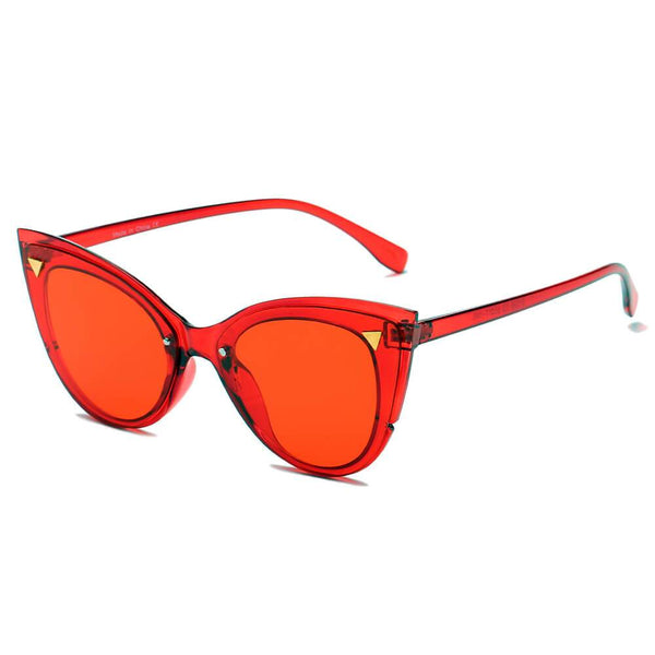 GRENOBLE |  Retro Fashion Round Cat-Eye Sunglasses- 2 Colors